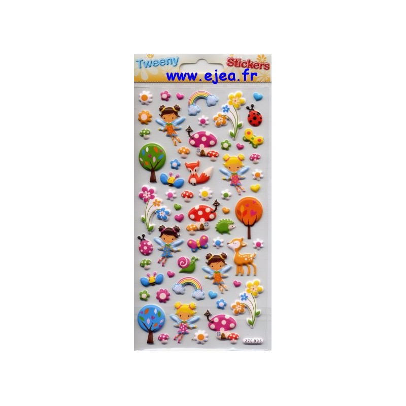 Stickers TWEENY Petites Fées Stickers TWEENY Petites Fées