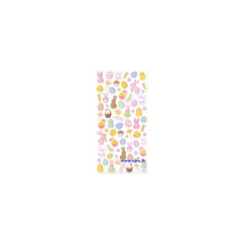 Stickers TWEENY Pâques pastel Stickers TWEENY Pâques pastel