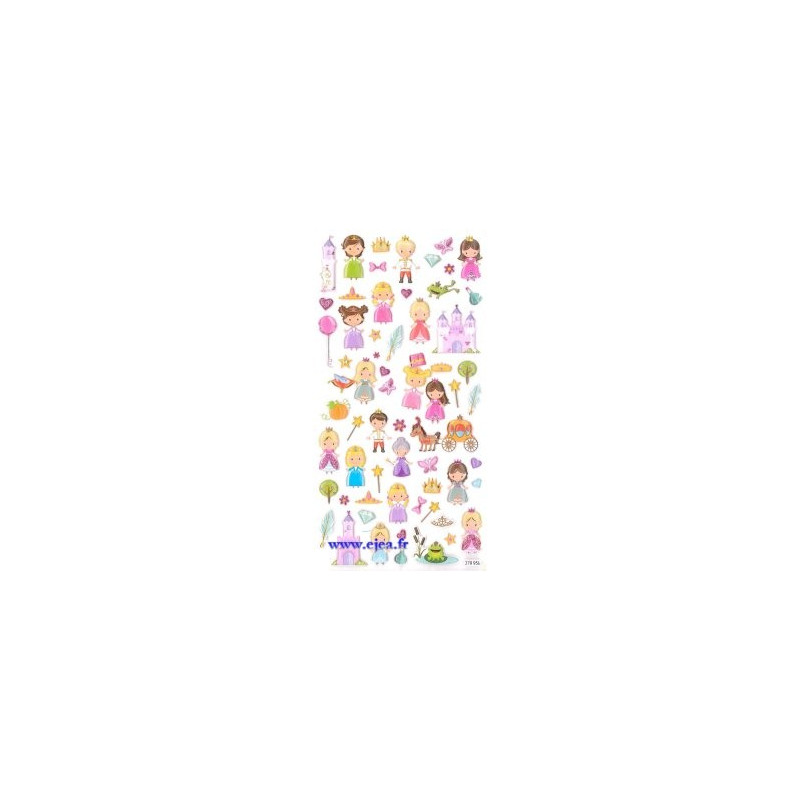 Stickers TWEENY Princesses et fées Stickers TWEENY Princesses et fées