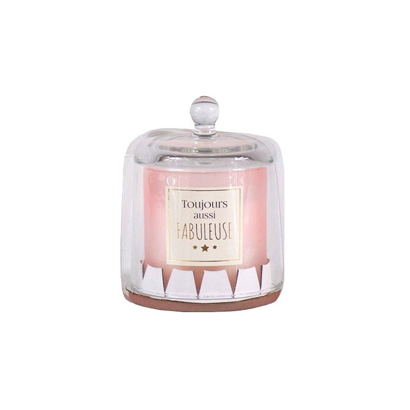 Bougie sous cloche FABULEUSE Bougie sous cloche FABULEUSE
