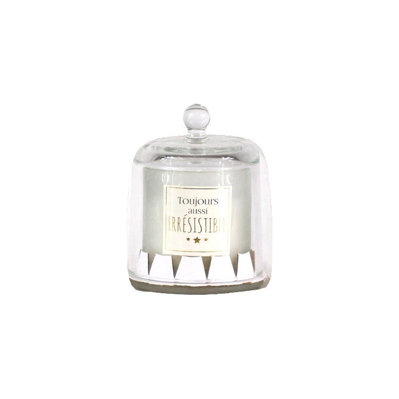 Bougie sous cloche IRRESISTIBLE Bougie sous cloche IRRESISTIBLE