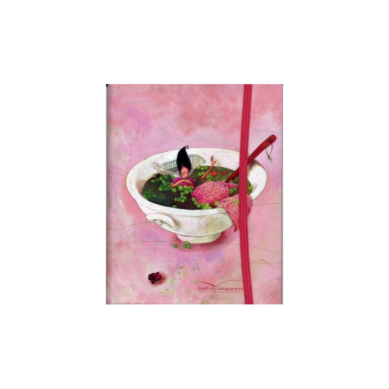 Carnet A6 rose Princesses Dautremer Carnet A6 rose Princesses Dautremer