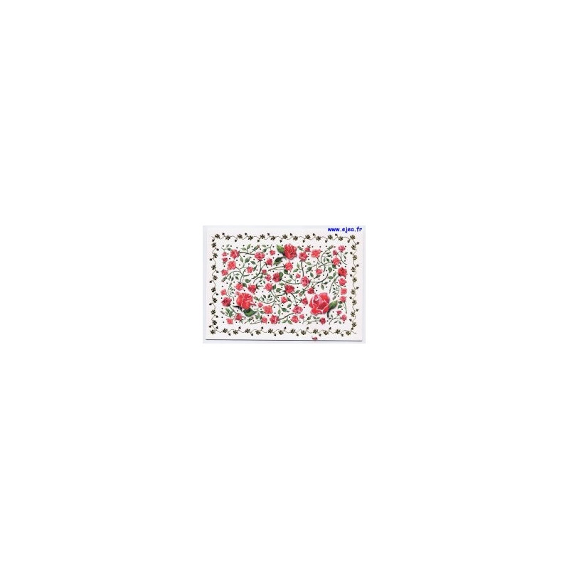 Carte postale Hanra Roses Carte postale Hanra Roses